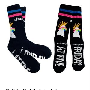 Lot of 4 pair of brand new socks: Chubbies, lootwear exclusive, and compression